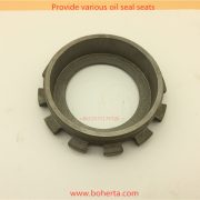 Through shaft oil seal seat