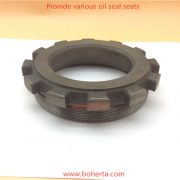 Through shaft oil seal seat