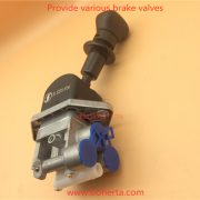 Hand brake valve (side air outlet)