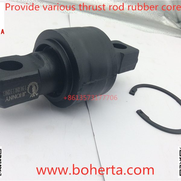 Thrust rod rubber core